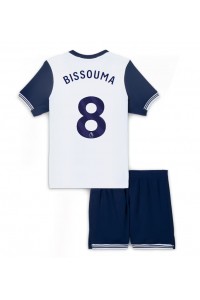 Fotbalové Dres Tottenham Hotspur Yves Bissouma #8 Dětské Domácí Oblečení 2024-25 Krátký Rukáv (+ trenýrky)